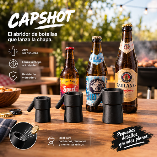 CAPSHOT — Abridor de Botellas